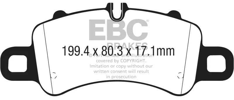 EBC - Front Bluestuff Pad PN DP52307NDX