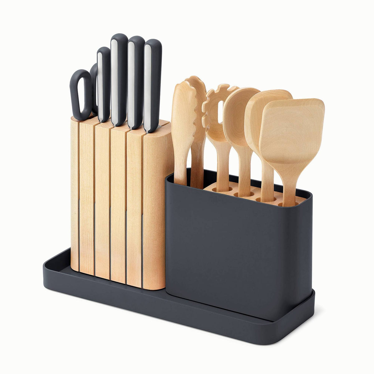 Caraway 14-Piece Knife & Utensils Prep Set in Charcoal - Product image 1