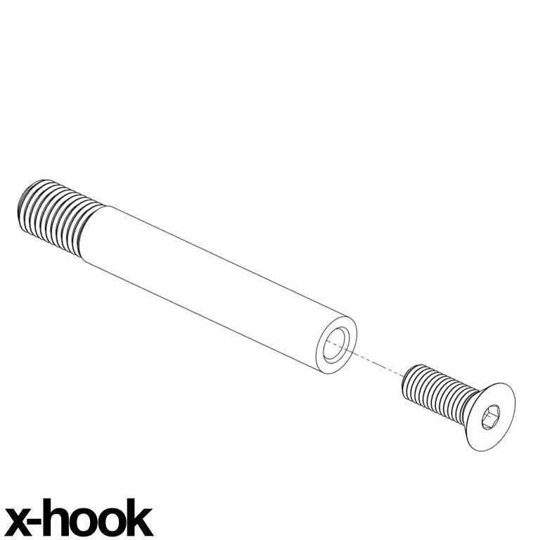x-hook Mounting Shaft (Required) Scion xB | 03-06 (Made to order)