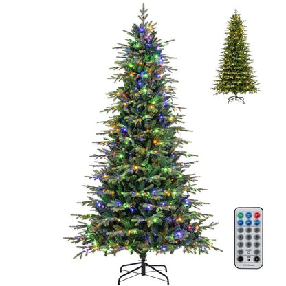 6/7.5/9 FT Pre-lit Artificial Christmas Tree with 260/380/560 Multicolor Lights - Product image 23