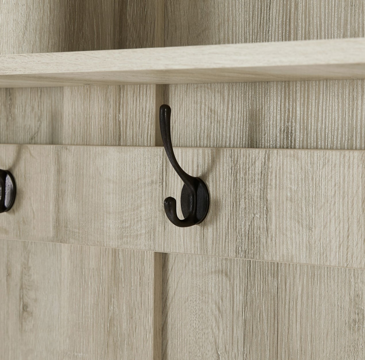 Entryway Hall Tree with Storage Bench, Wooden Coat Rack with Sponge Pad and 4 Dual Hooks - Product image 18