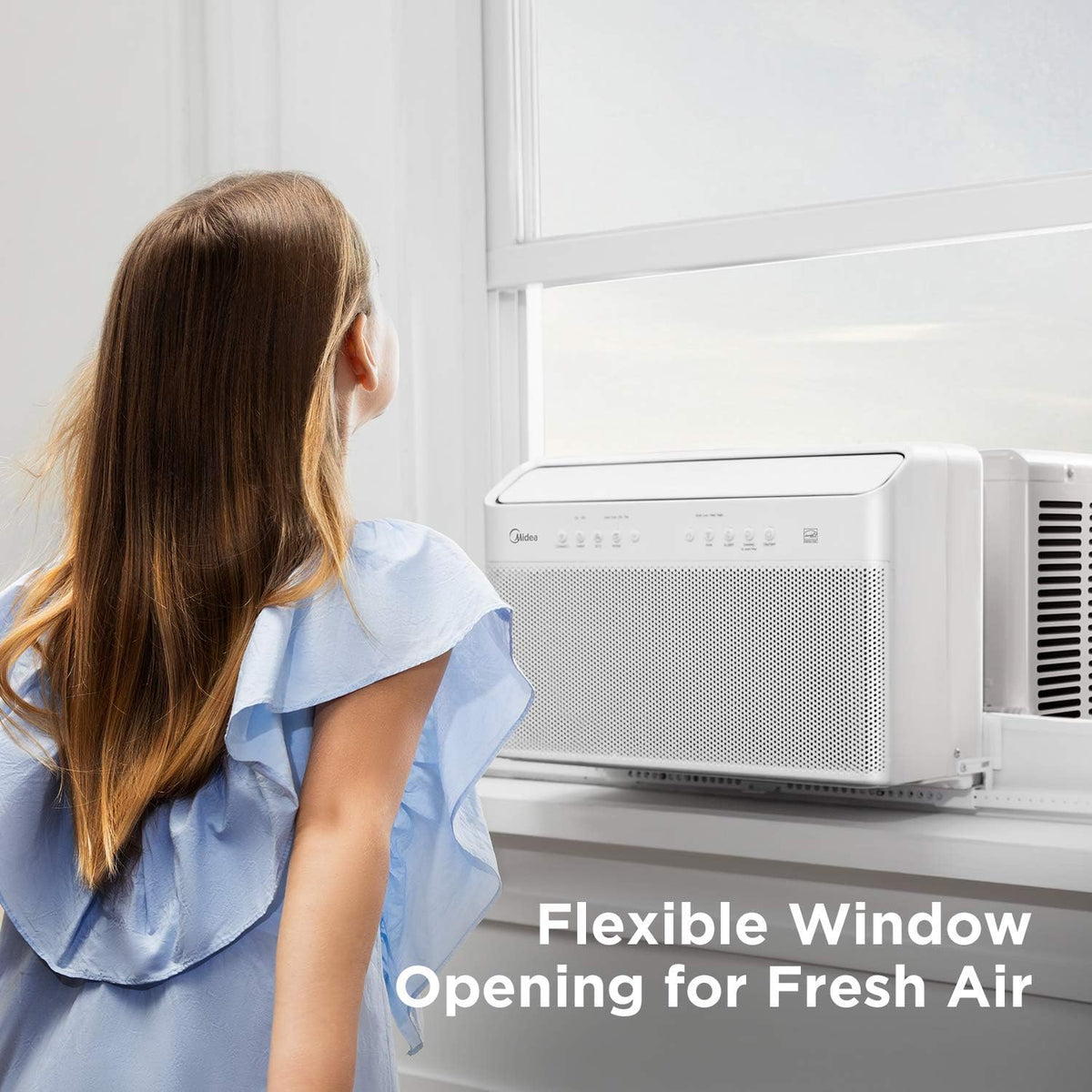 U-Shaped Inverter Window Air Conditioner 12, 000BTU with Open Window Flexibility, Robust Installation - Product image 2