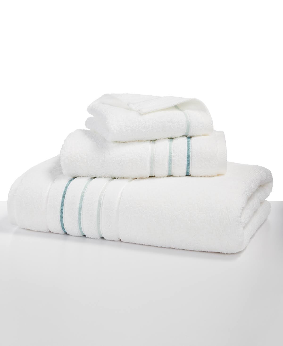 Hotel Collection Ultimate Borderline 30" x 56" Bath Towel, Created for Macy's - Green - Product image 1