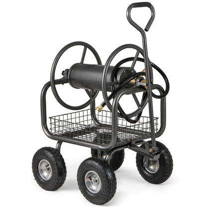 Portable Garden Hose Reel Cart Holds 300FT of 5/8" Large Capacity - Product image 12