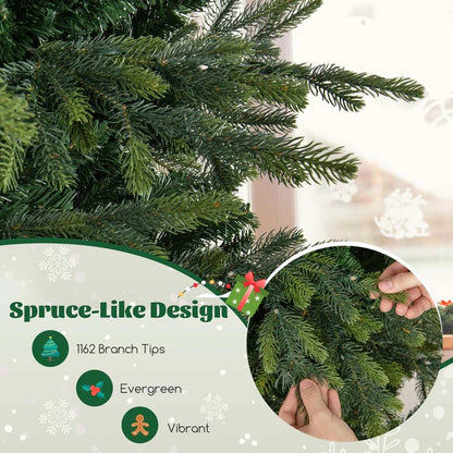 6/7.5/9 FT Pre-lit Artificial Christmas Tree with 260/380/560 Multicolor Lights - Product image 20