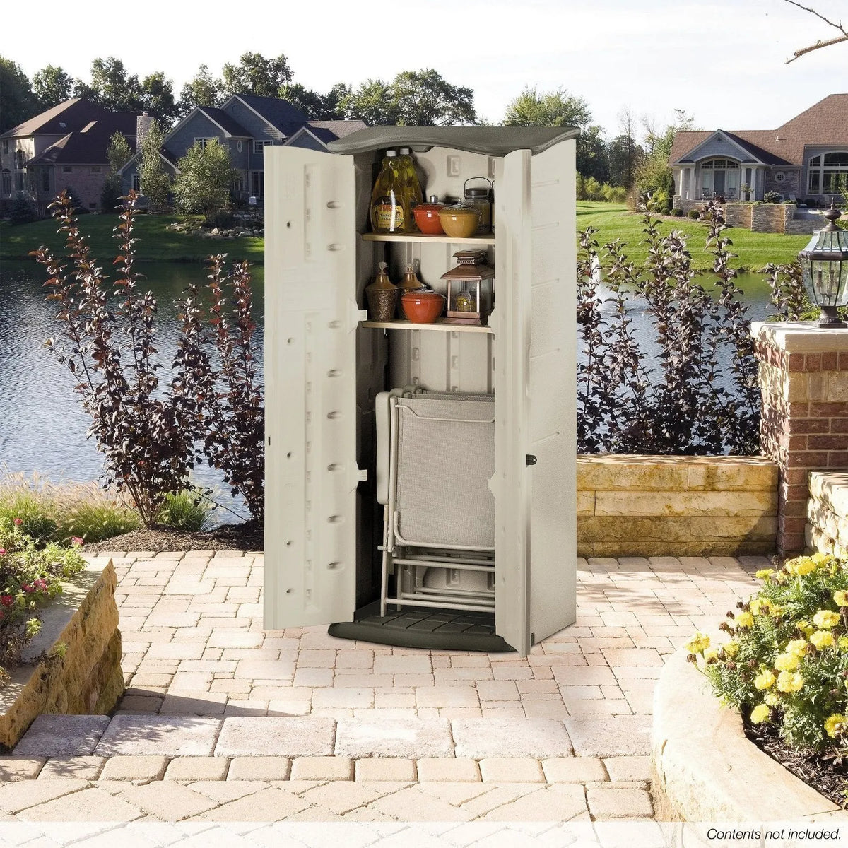 Rubbermaid Vertical Resin Weather Resistant Outdoor Storage Shed - Product image 14