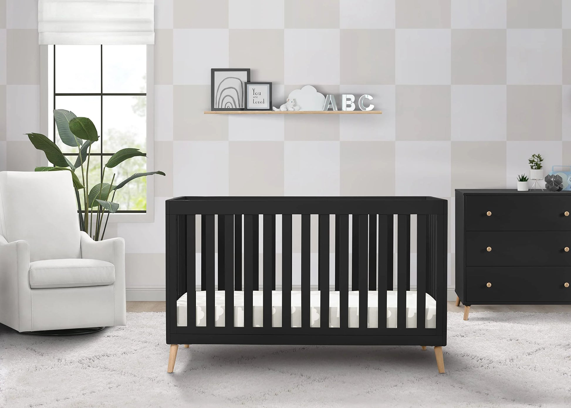 Essex 4-in-1 Convertible Baby Crib with Toddler Mattress - Product image 7
