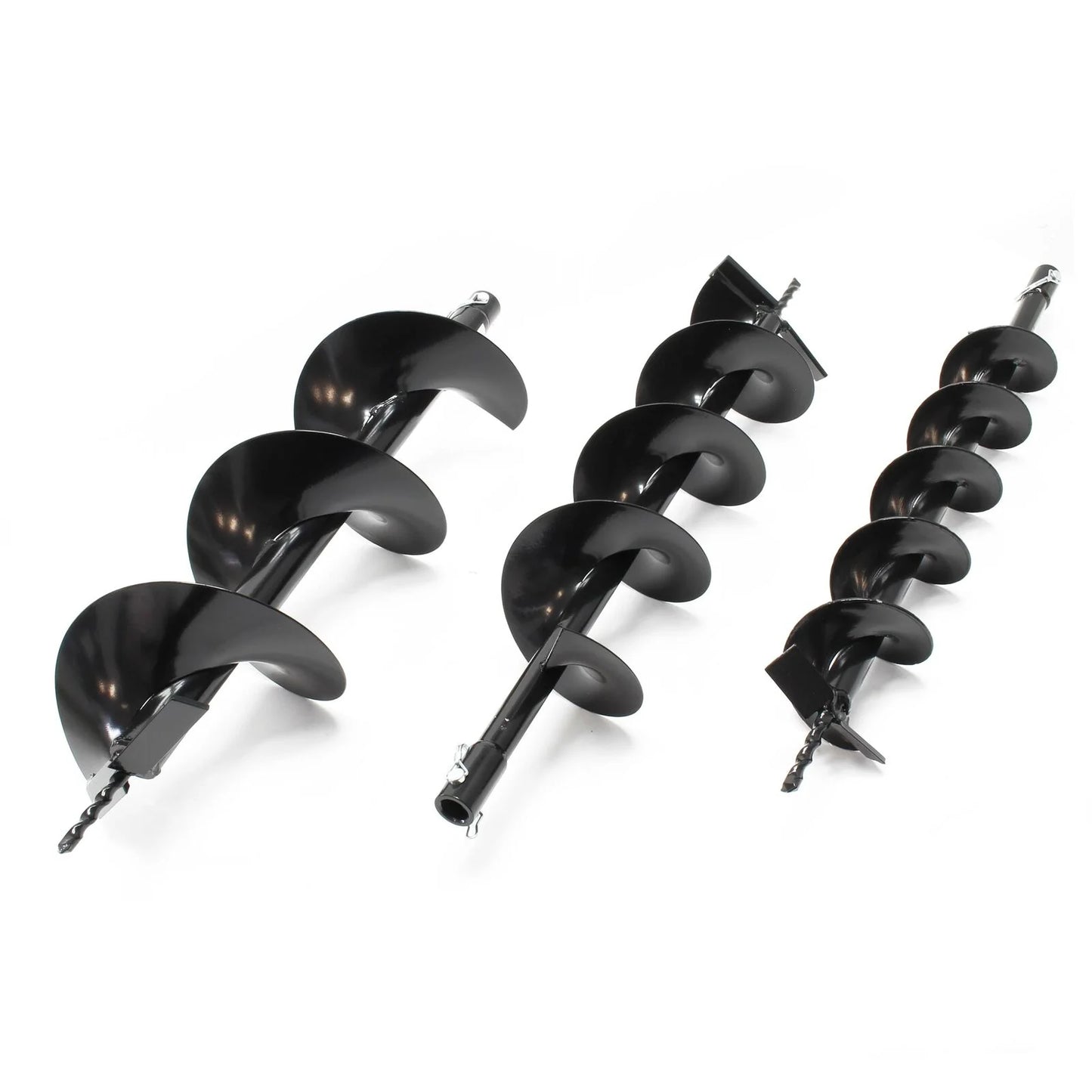 Thermal auger in set 63.3 ccm 3 hp drill bit 100 mm 150 mm 200 mm ground drill 16_0001568 -