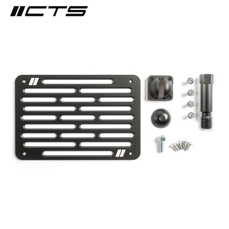 CTS Turbo License Plate Relocate Kit | Audi 8V A3/S3/RS3