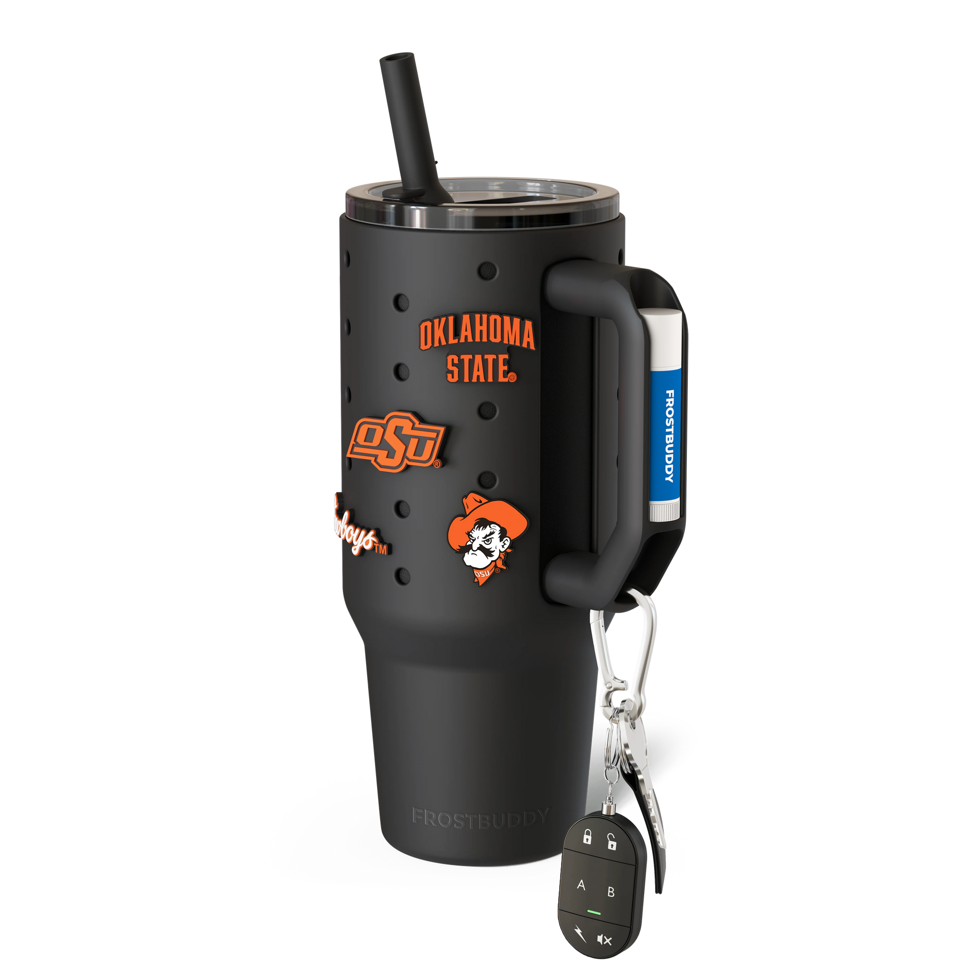 Thicc Buddy 40oz | Oklahoma State Cowboys | Skin + Budz Bundle image 1