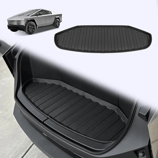 All-weather front and rear trunk mats for Cybertruck