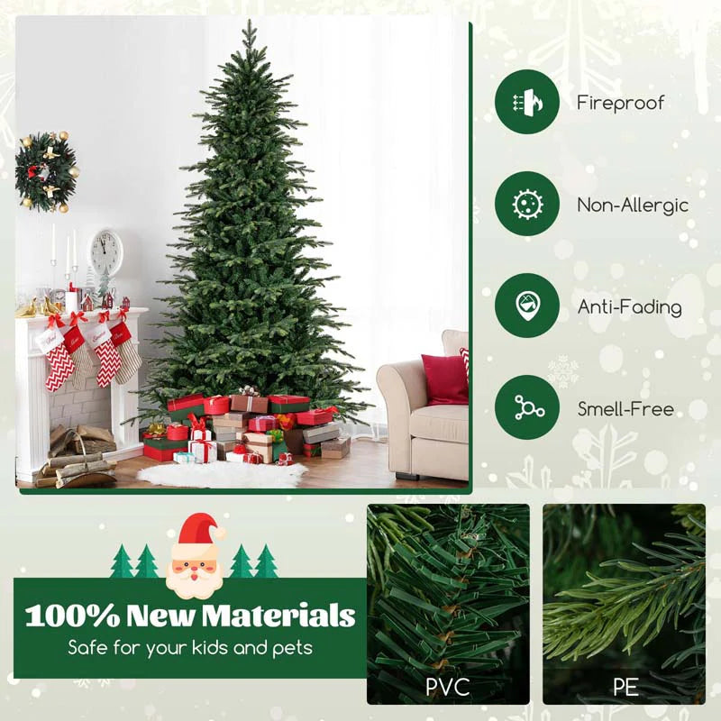 6/7.5/9 FT Pre-lit Artificial Christmas Tree with 260/380/560 Multicolor Lights - Product image 29