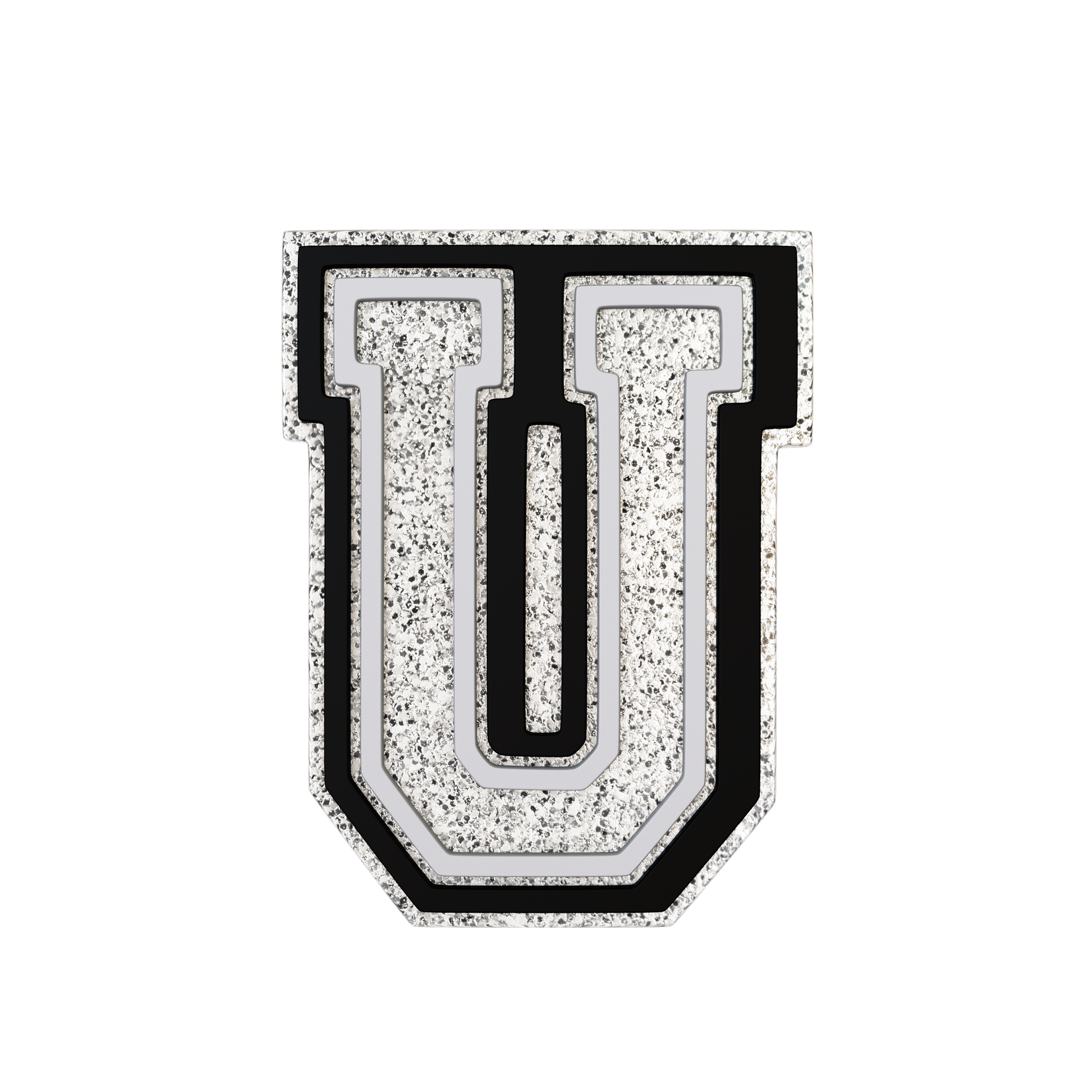 Budz | Silver Letter U image 1