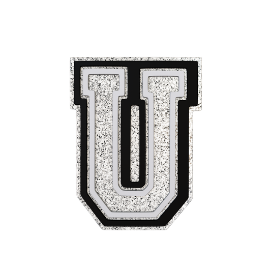 Budz | Silver Letter U image 1