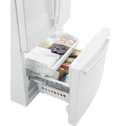 GE APPLIANCES GNE25JGKWW French Door Freestanding Refrigerator