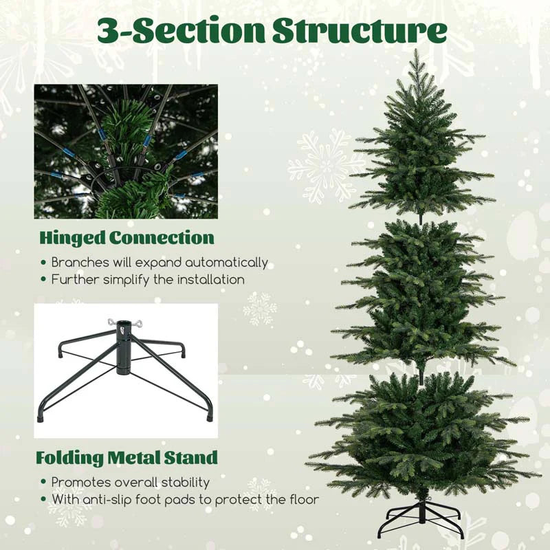 6/7.5/9 FT Pre-lit Artificial Christmas Tree with 260/380/560 Multicolor Lights - Product image 19