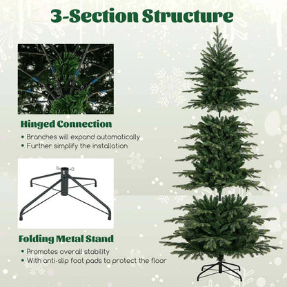 6/7.5/9 FT Pre-lit Artificial Christmas Tree with 260/380/560 Multicolor Lights - Product image 19