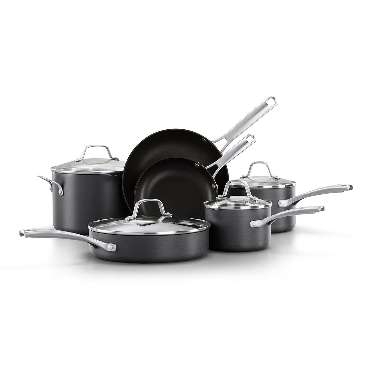 Calphalon Classic Hard Anodized Nonstick 10 Piece Cookware Set - Product image 1