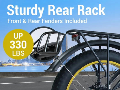 Peak 5000W - Electric - Bike for Adults - Men, Dual - Motor - Ebike 50MPH - Hunting - Ebike - Product image 7