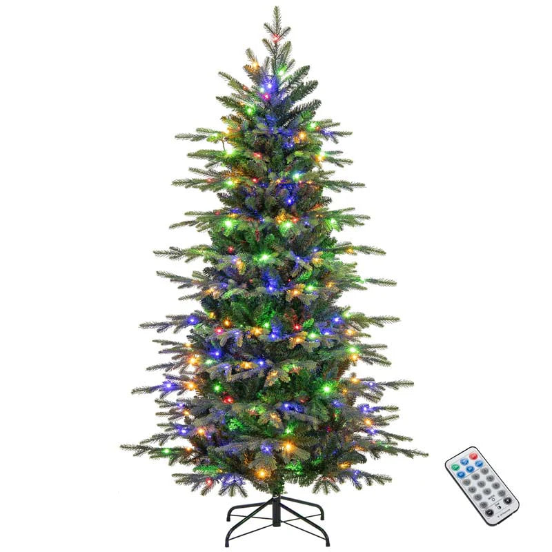 6/7.5/9 FT Pre-lit Artificial Christmas Tree with 260/380/560 Multicolor Lights, 714/1162/1770 Branch Tips - Product image 2