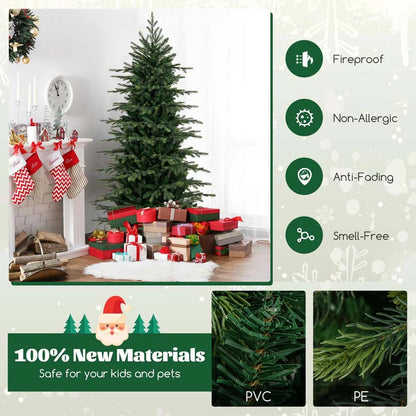 6/7.5/9 FT Pre-lit Artificial Christmas Tree with 260/380/560 Multicolor Lights, 714/1162/1770 Branch Tips - Product image 7