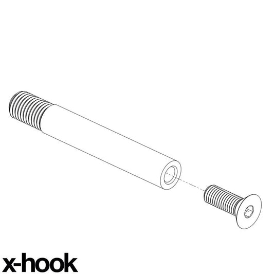 x-hook Mounting Shaft (Required) Scion xB | 03-06 (Made to order)